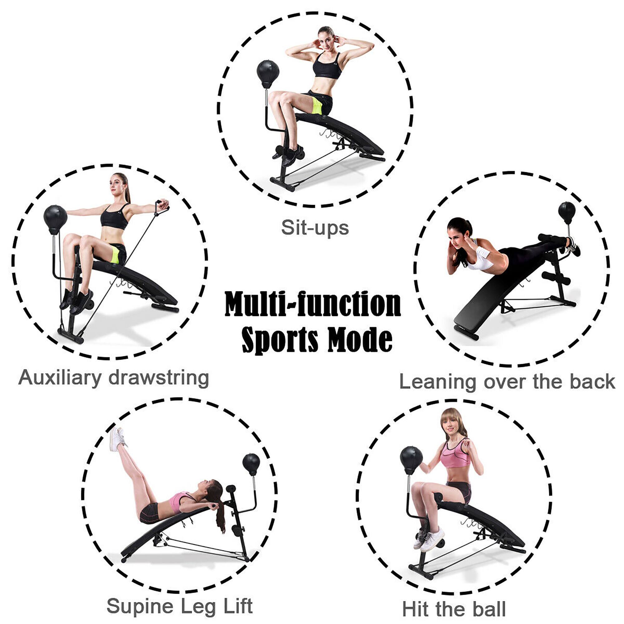 Group: Multi-function Sports Mode

* Sit-ups
* Auxiliary drawstring
* Leaning over the back
* Supine Leg Lift
* Hit the ball