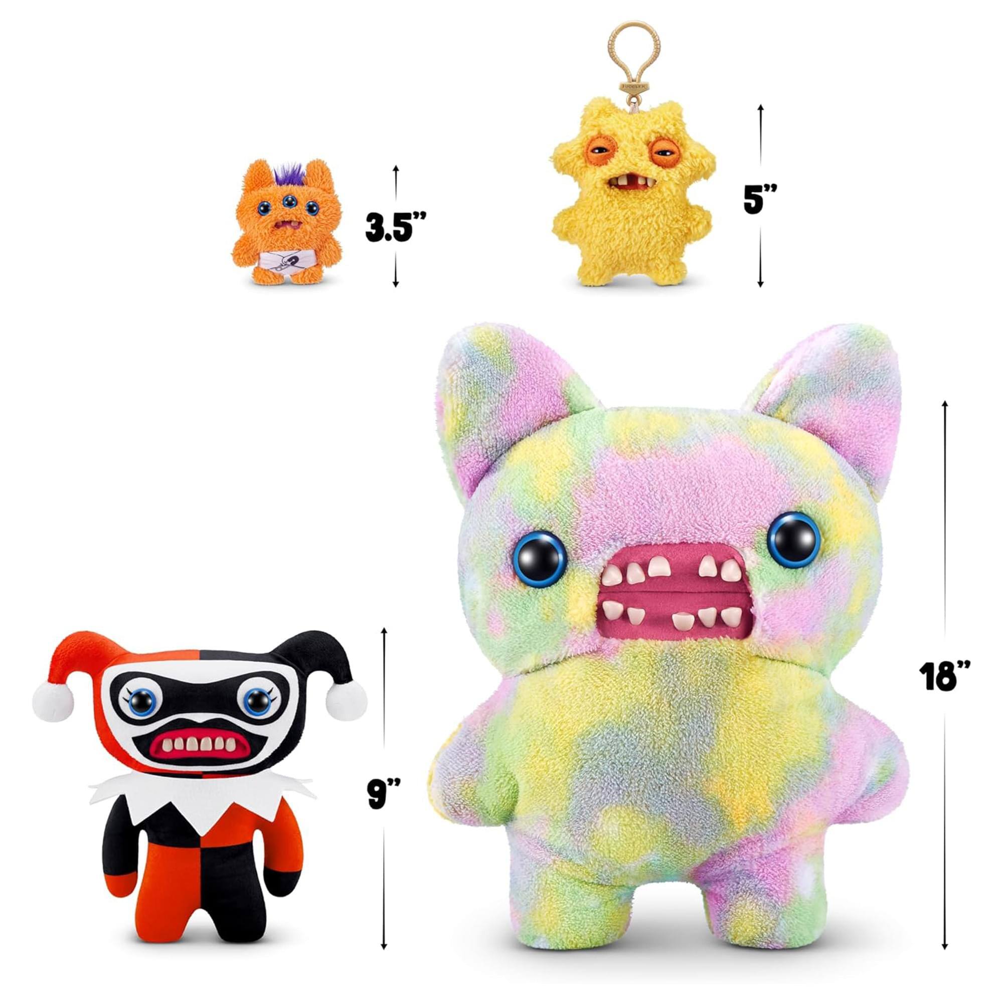 fuggler　ファグラーコーンズ　９インチ ZURU DC x Fuggler 9 Inch Collector Plush | Harley Quinn Multi