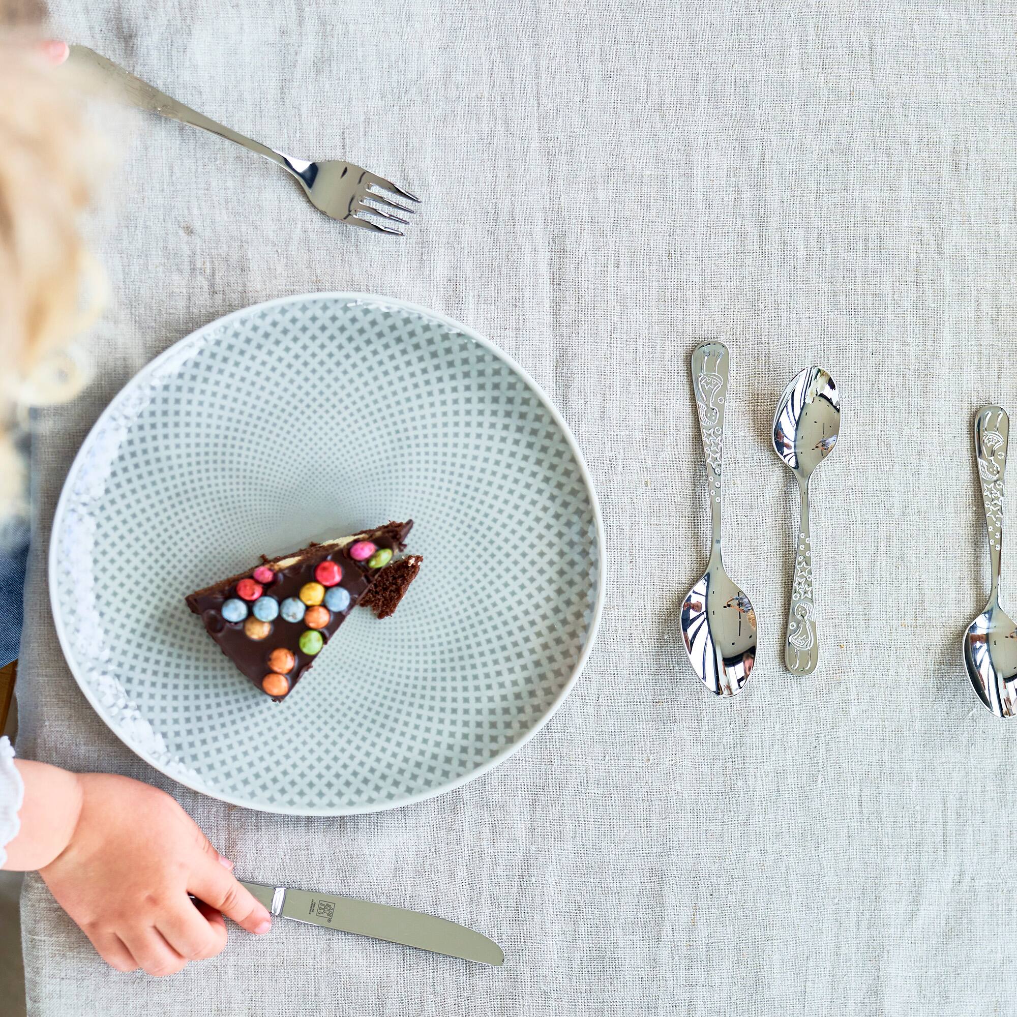 Alt View 2. ZWILLING - ZWILLING TWIN Kids Grimm's Fairytales 4-pc 18/10 Stainless Steel Flatware Set - Stainless Steel.