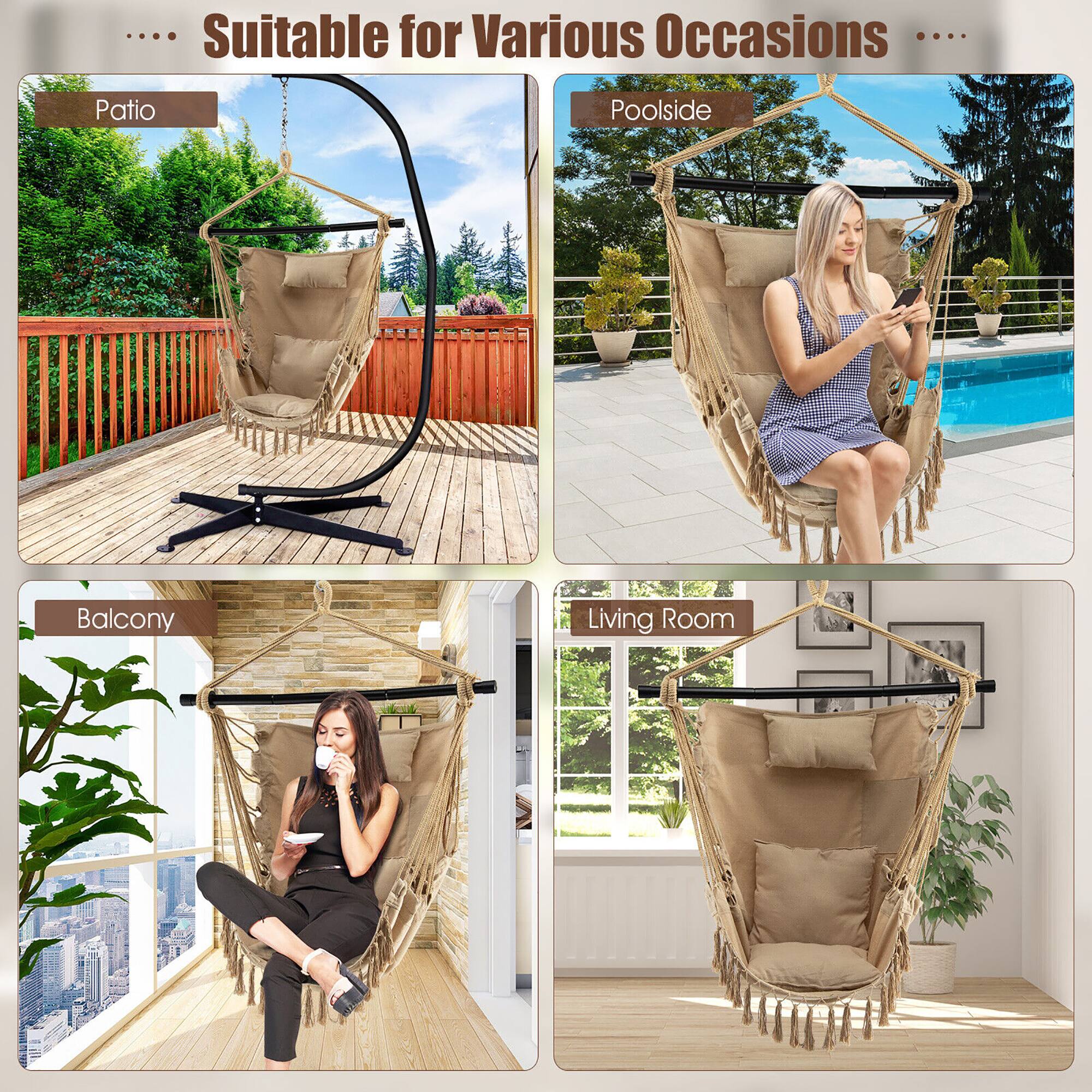 Suitable for Various Occasions

- Patio
- Poolside
- Balcony
- Living Room