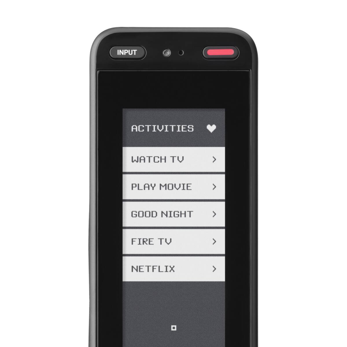 INPUT ACTIVITIES WATCH TV PLAY MOVIE GOOD NIGHT FIRE TV NETFLIX