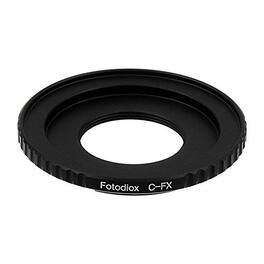 Fotodiox - Lens Adapter - Compatible with C-Mount Cine & CCTV Mount Lenses to fit Fujifilm X Mount Cameras
