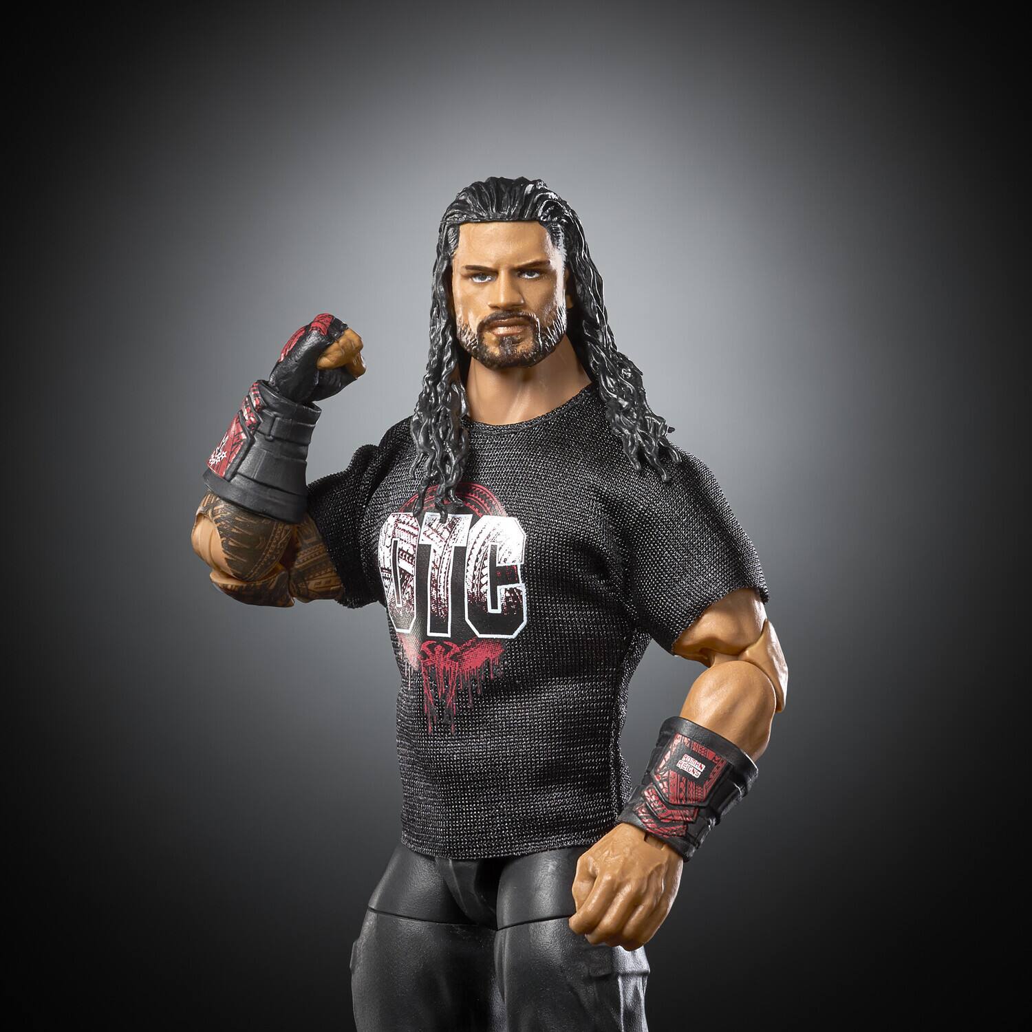 Alt View 4. Mattel - Mattel Collectible - WWE Elite Collection 6" Roman Reigns Action Figure   - COLLECTIBLES - Multicolor.