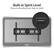 Built-in Spirit Level
Easy proofreading level, Easy to install