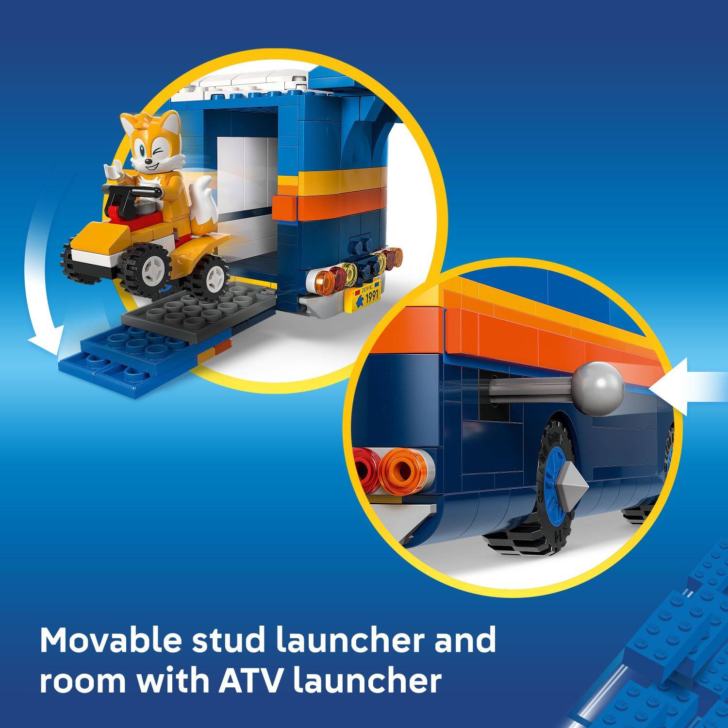 PE 1997 "Movable stud launcher and room with ATV launcher"