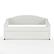 Alt View 8. Martha Stewart - Daybed with Rear Siderail and Pull-Out Trundle - Off-White.
