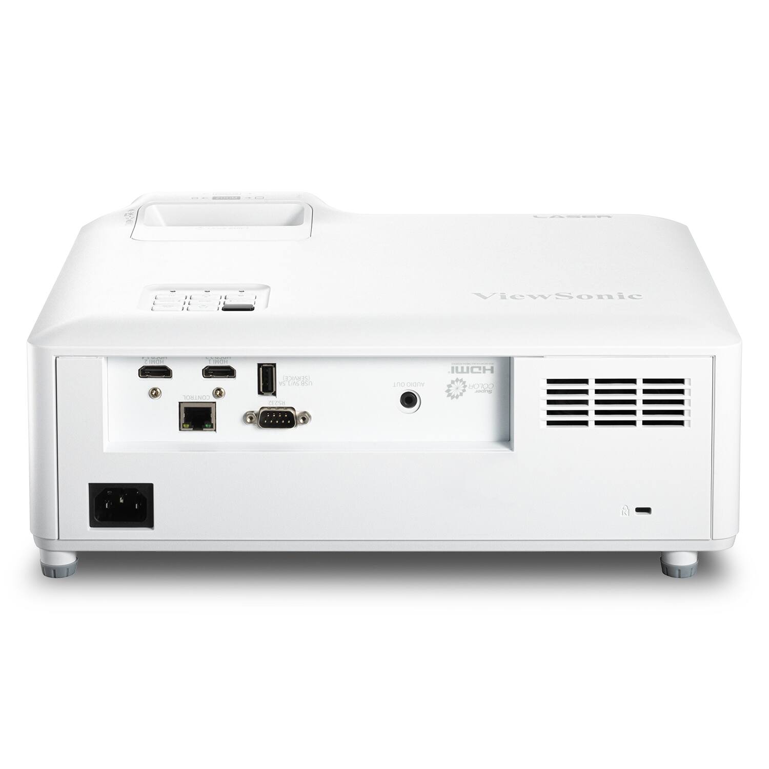 Back. ViewSonic - LS751HD 5000 ANSI Lumens 1080p Laser Installation Projector - White.