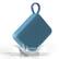Front. Nautica - Nautica Nayman SP500 Portable Bluetooth Speaker, 12W Sound, Waterproof, 9H Playtime, Shower, Outdoor (Blue) - Blue.