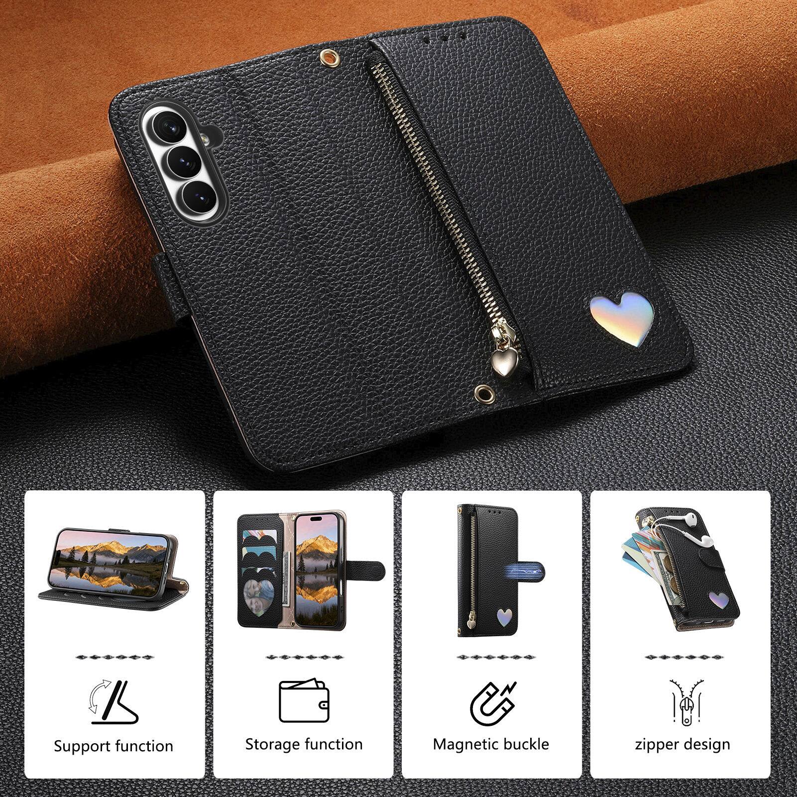 Support function  
Storage function  
Magnetic buckle  
Zipper design