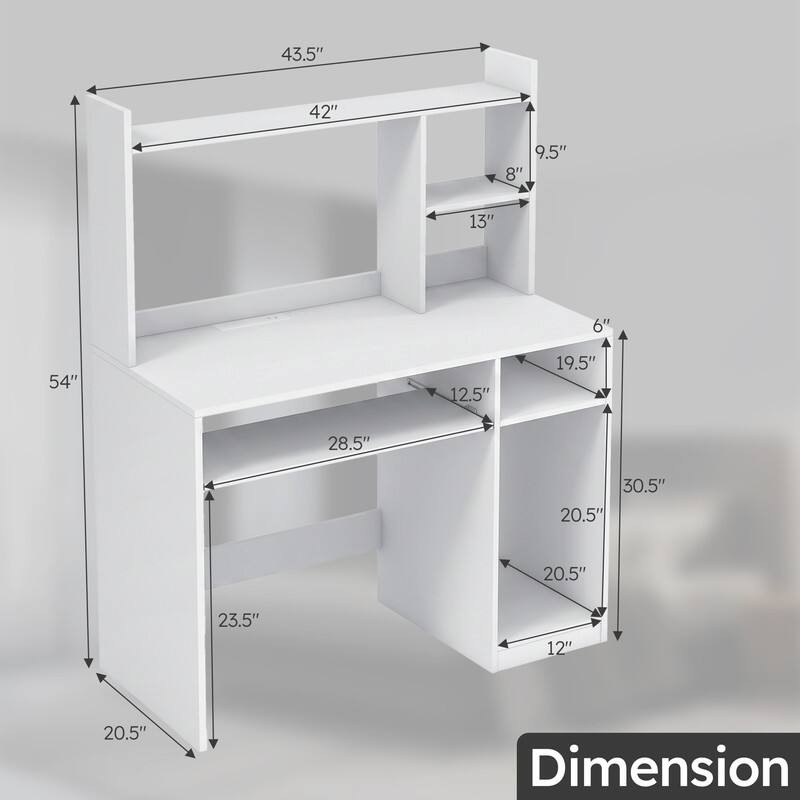 43.5" 42" 9.5" 8" 13" 6" 54" 12.5" 19.5" 28.5" 30.5" 20.5" 20.5" 23.5" 12" 20.5" Dimension