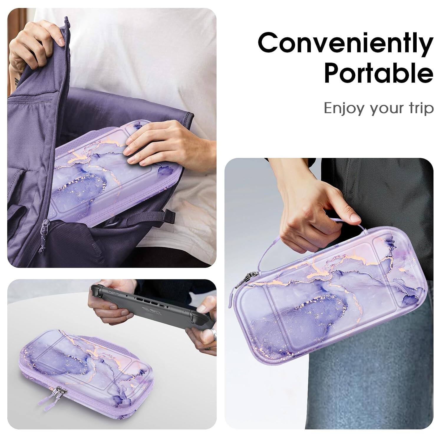 Conveniently Portable  
Enjoy your trip