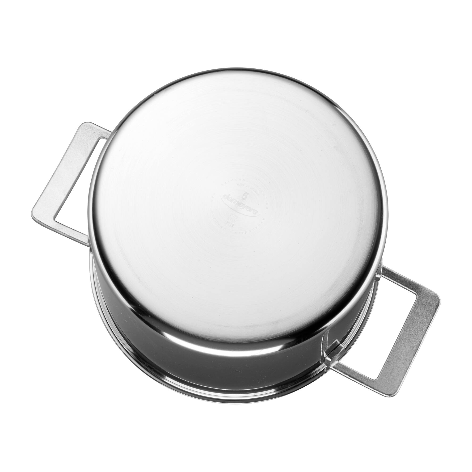 Demeyere - Industry 5-Ply 8-qt Stock Pot - Stainless Steel - Thumbnail 4