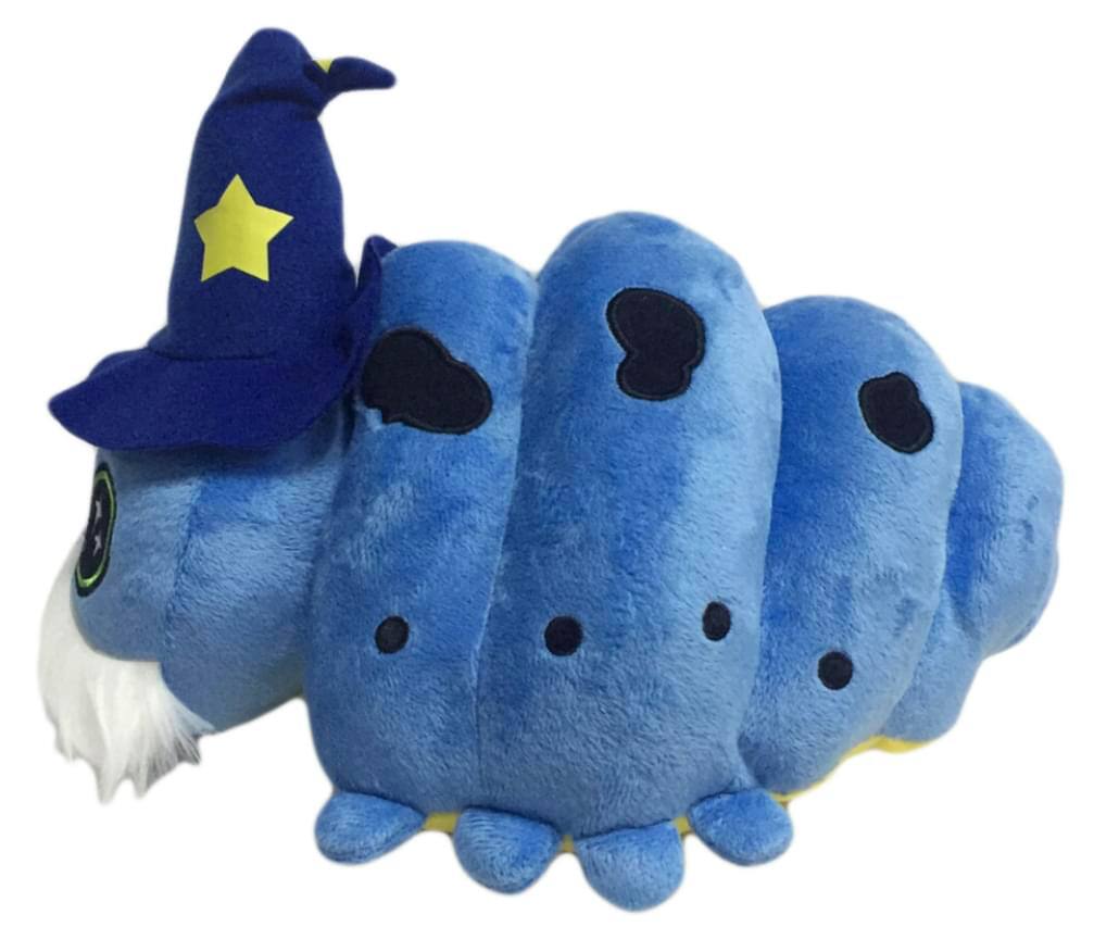 Alt View 10. Golden Bell Studios - Will the Wizard Fatterpillar 12 Inch Plush - Blue.