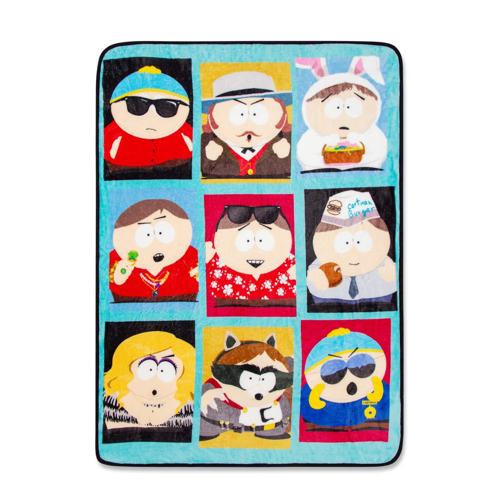 Silver Buffalo - South Park Eric Cartman Raschel Throw Blanket | 45 x 60 Inches - Multicolored price history on PriceWatchPro