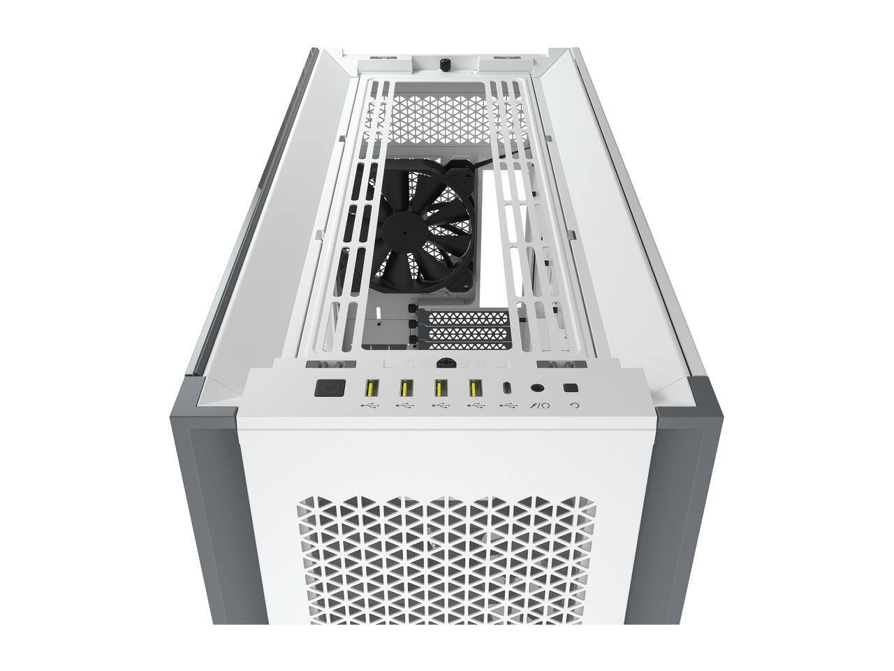 Alt View 5. CORSAIR - CORSAIR 7000D AIRFLOW Full-Tower ATX PC Case - Black.