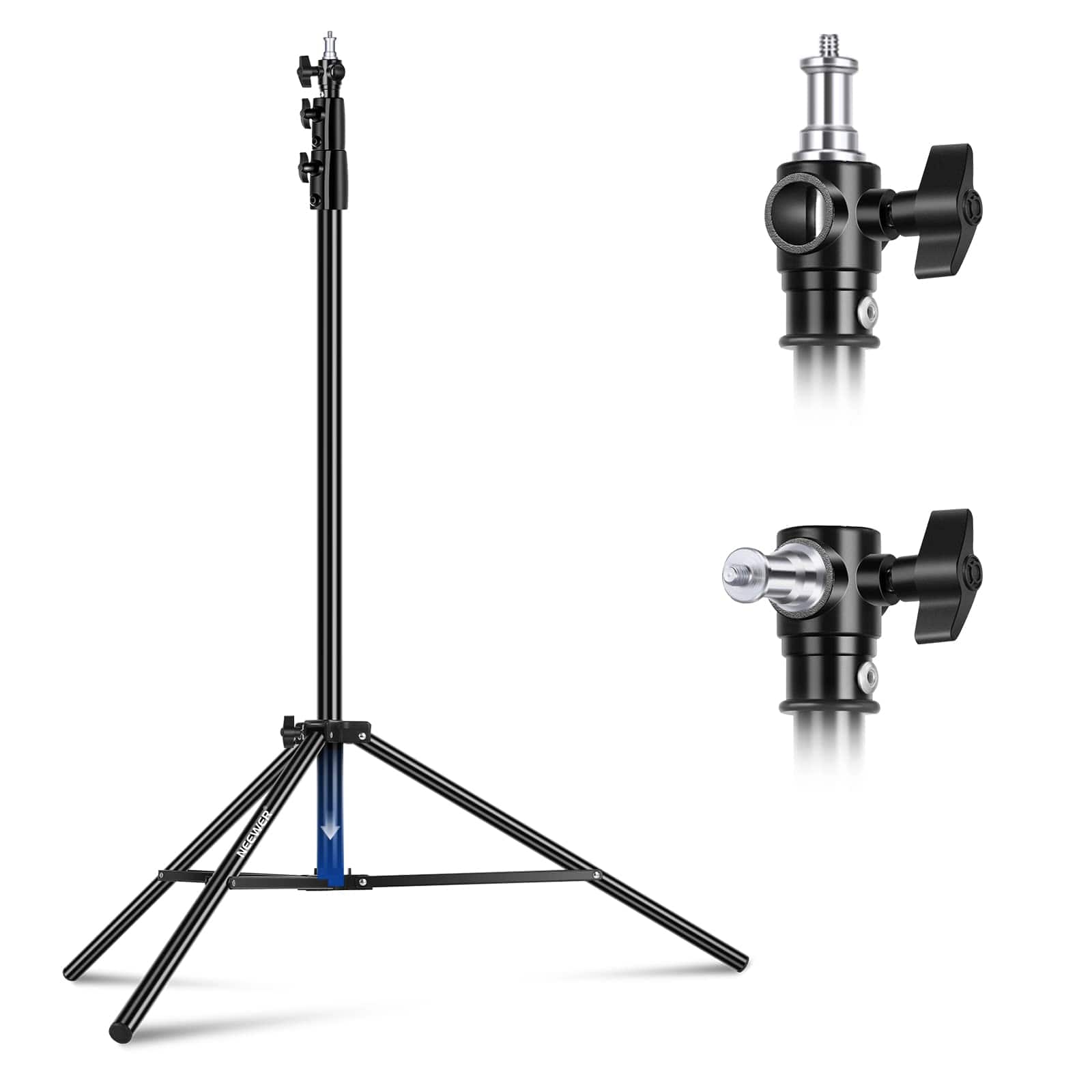 Neewer - 8.5ft Air Cushioned Metal Stand with Multi-Mount