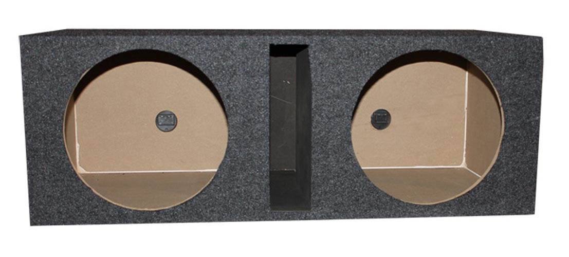 Alt View 7. Planet Audio - Planet Audio AC12D 12" 3600W 4 Ohm DVC Car Subwoofer Pair w/ Dual Sub Enclosure - Black.