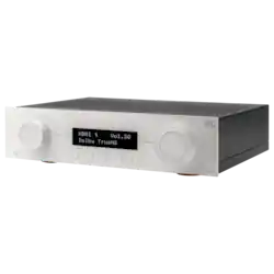 JBL - MA510: MA510 75W 5.2ch Bluetooth and WiFi Capable HDR 8K Ultra HD Compatible AV Receiver - White - Front_Zoom