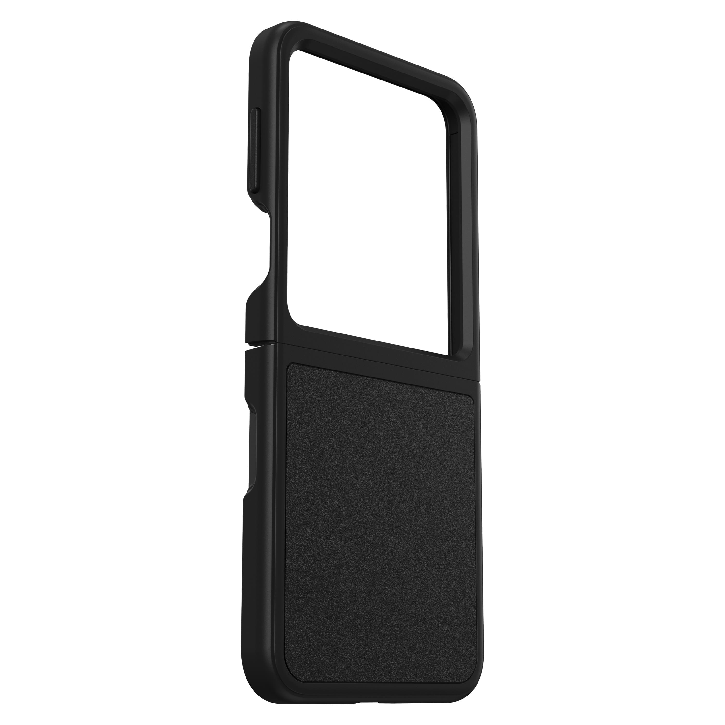 Left. OtterBox - Thin Flex Series Carrying Case for Samsung Galaxy Z Flip6 - Black.