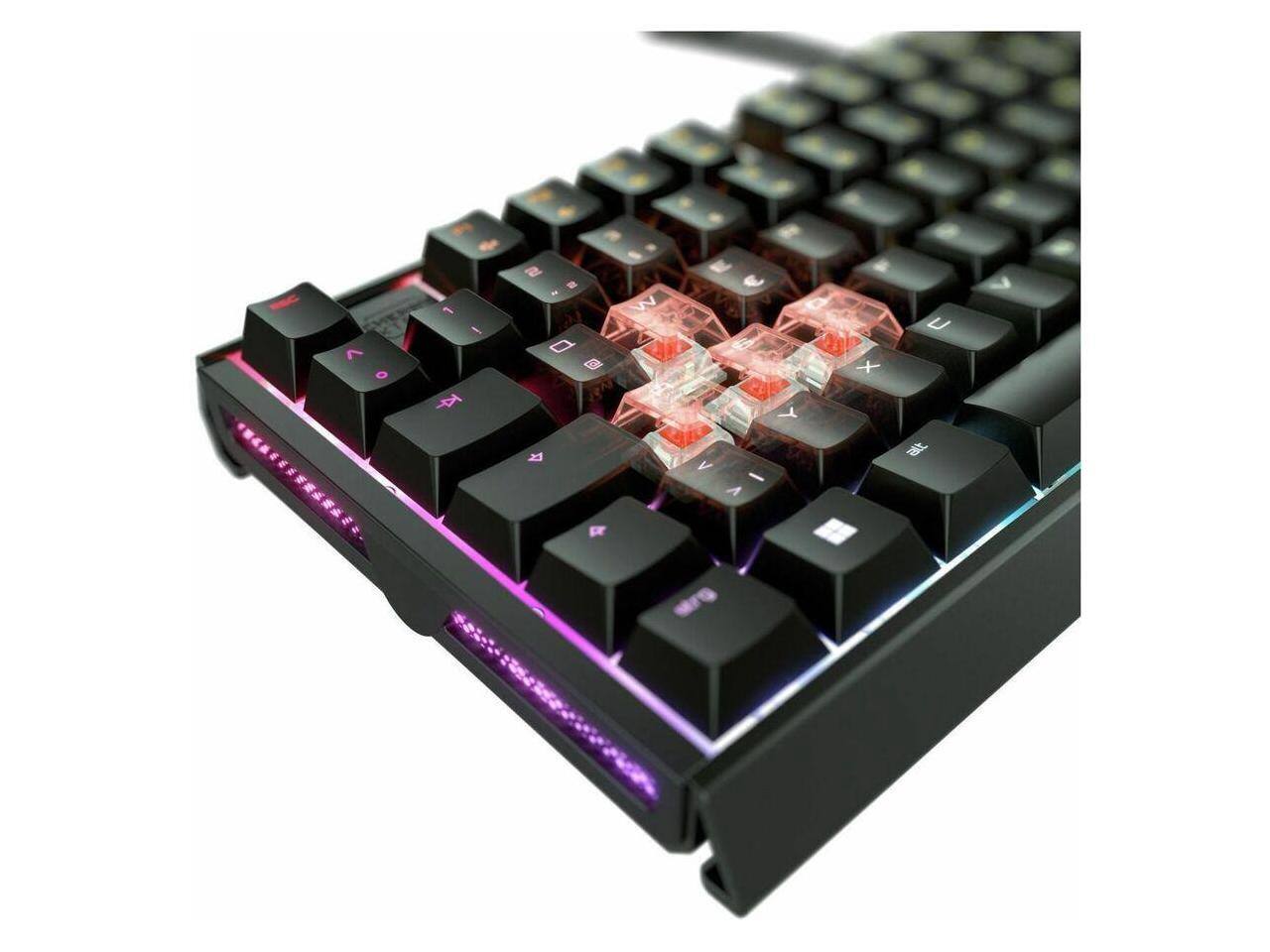Alt View 5. CHERRY - CHERRY XTRFY MX 3.1 Gaming Keyboard - Full-size RGB Mechanical with USB Type A - RGB LED.