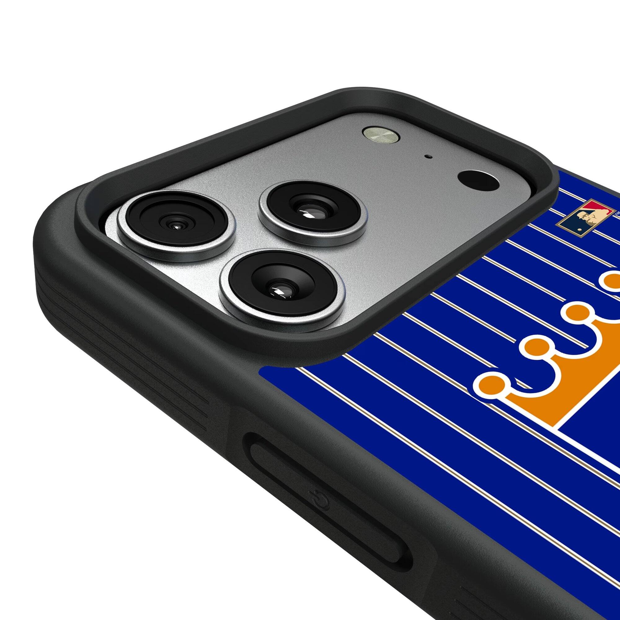 Alt View 2. Keyscaper - Kansas City Royals Cooperstown iPhone Bump Case - 16 Plus - Multicolor.