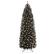 Front. Best Choice Products - Best Choice Products 4.5ft Pre-Lit Black Artificial Christmas Tree, Holiday Pencil Tree w/ 100 Incandescent Lights, Base - Black.