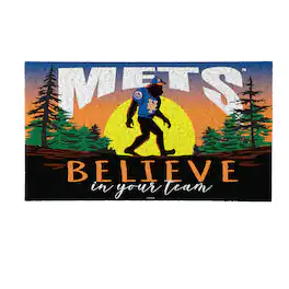 Evergreen Enterprises - 28" x 16" Bigfoot Believe in Your Team Turf Door Mat - Multicolor