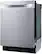 Angle. Frigidaire - 24" Built-in Stainless Steel Hybrid Tub Dishwasher 49 dBA - Stainless Steel.