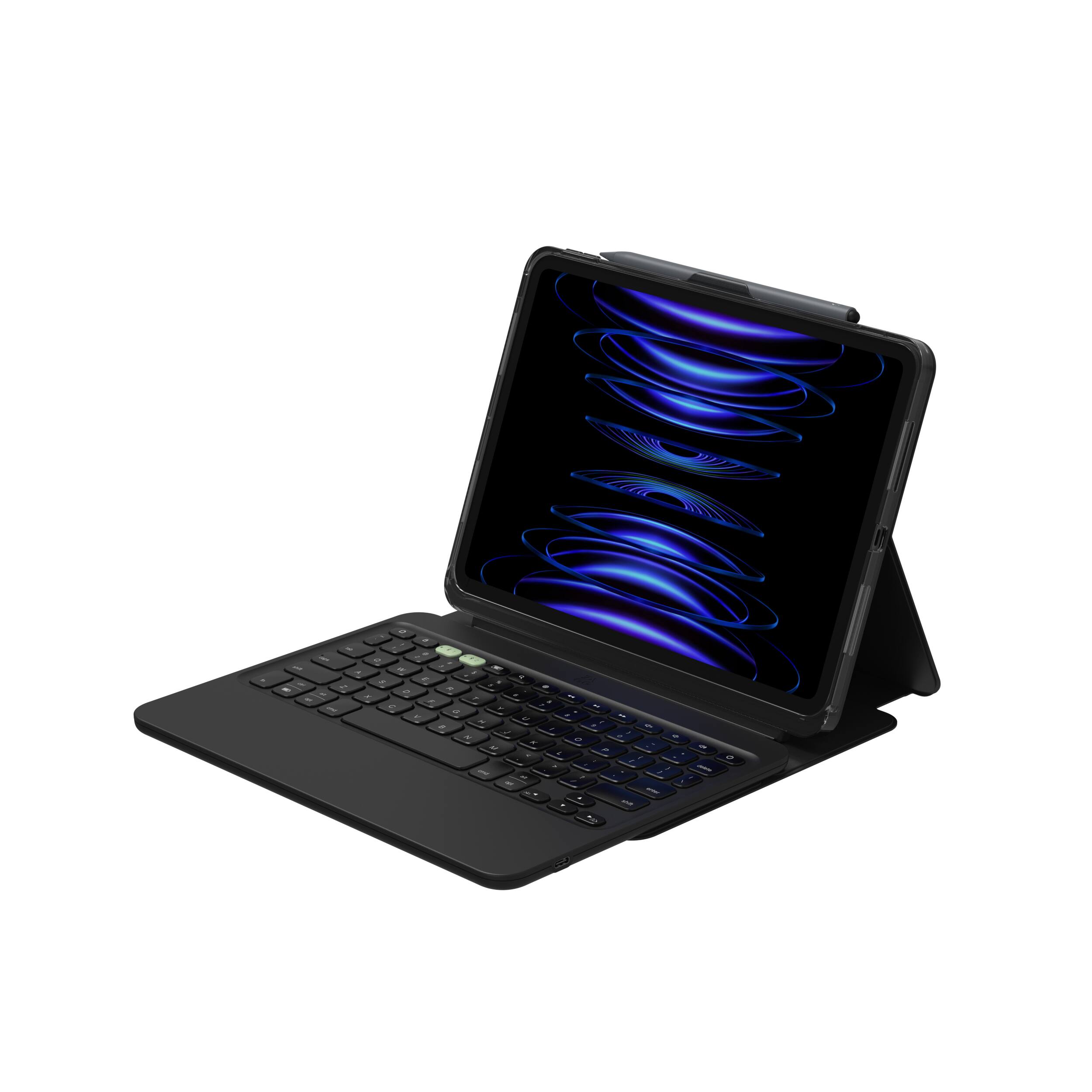 Left. ZAGG - ZAGG KB Pro Keys 2 Apple iPad Pro 11 (M4) - Black.