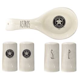 The Memory Company - Houston Astros 3-Piece Artisan Kitchen Gift Set - Multicolor