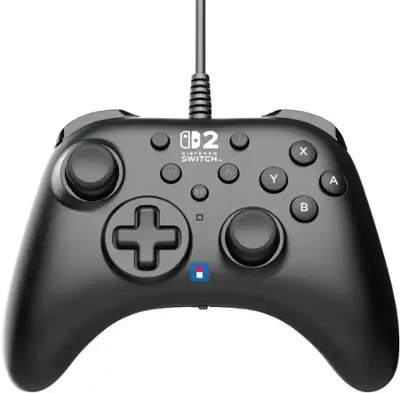 Hori HORIPAD Turbo for Nintendo Switch 2 Black NSX-005U