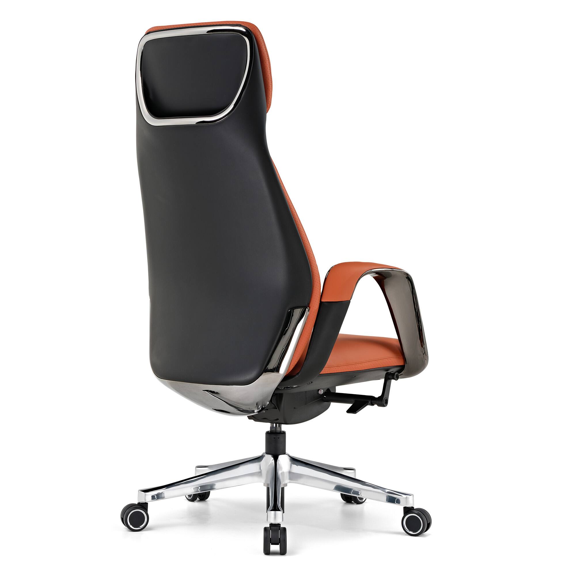 Back. Eureka Ergonomic - Executive Ergonomic Office Desk Chair - Orange.