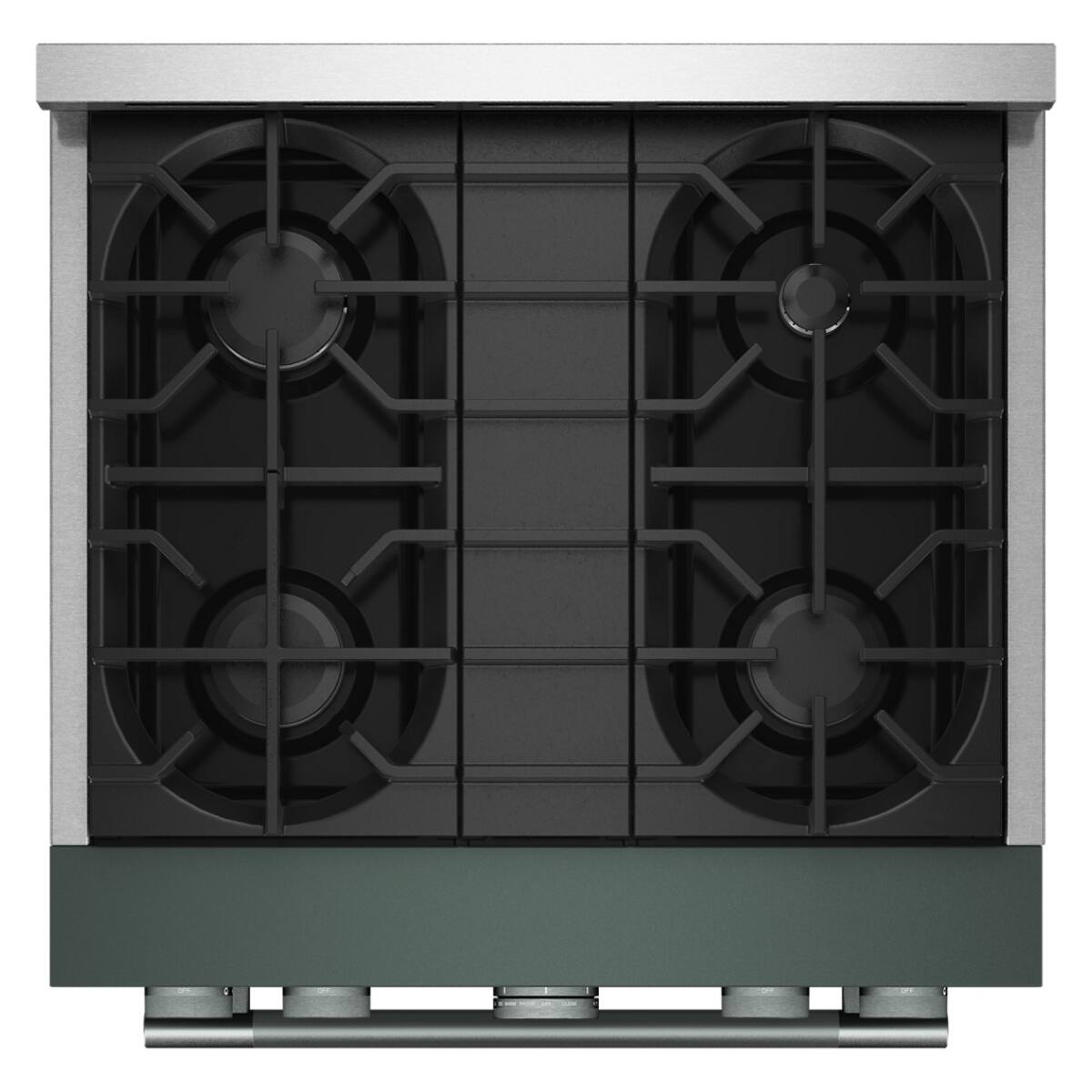 Back. KitchenAid - 4.1 Cu. Ft. Slide-In Commercial Gas True Convection Range with Self-Cleaning and No Preheat Air Fry Mode - Juniper.