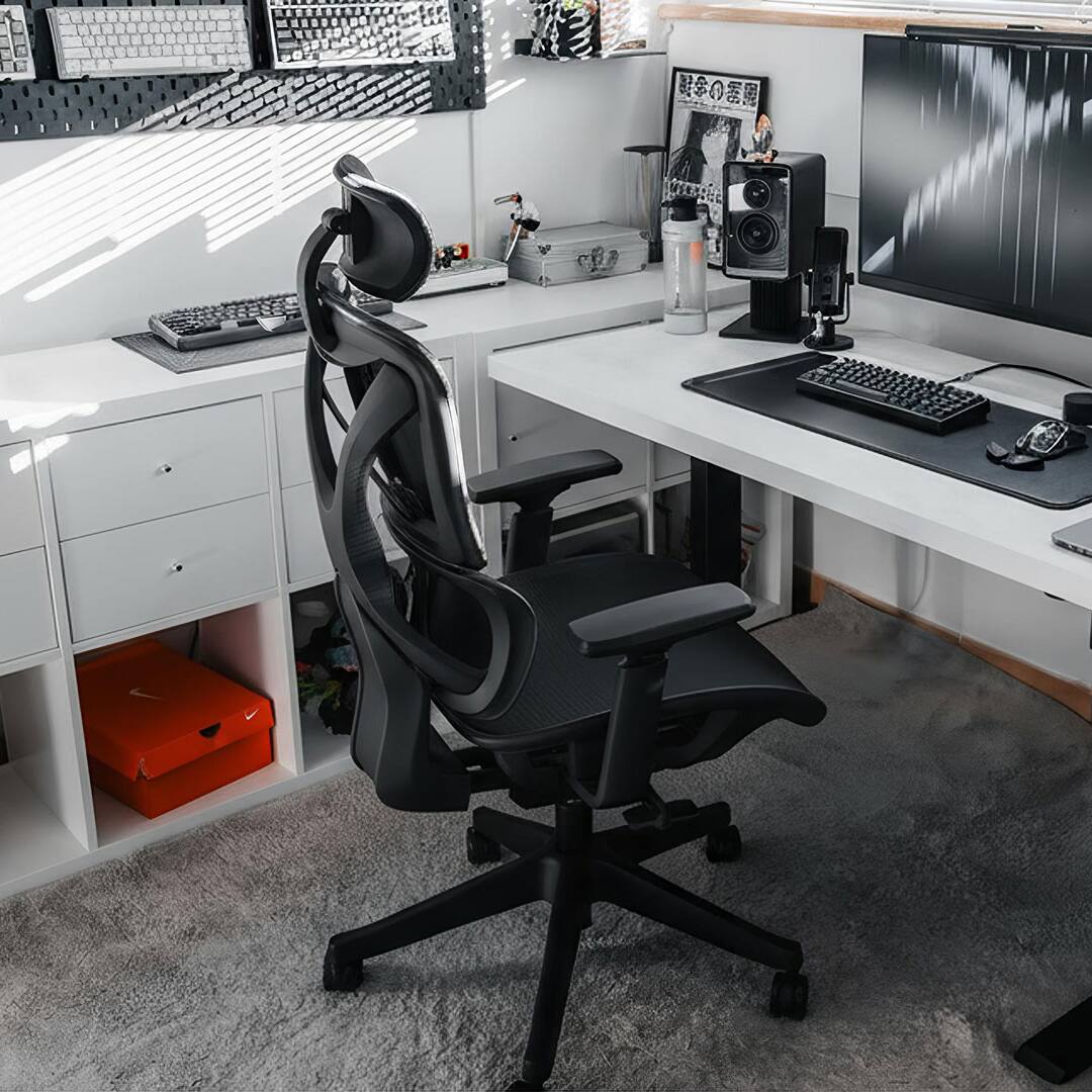 Back. Autonomous - Autonomous ErgoChair X Office Chair Black - Black.