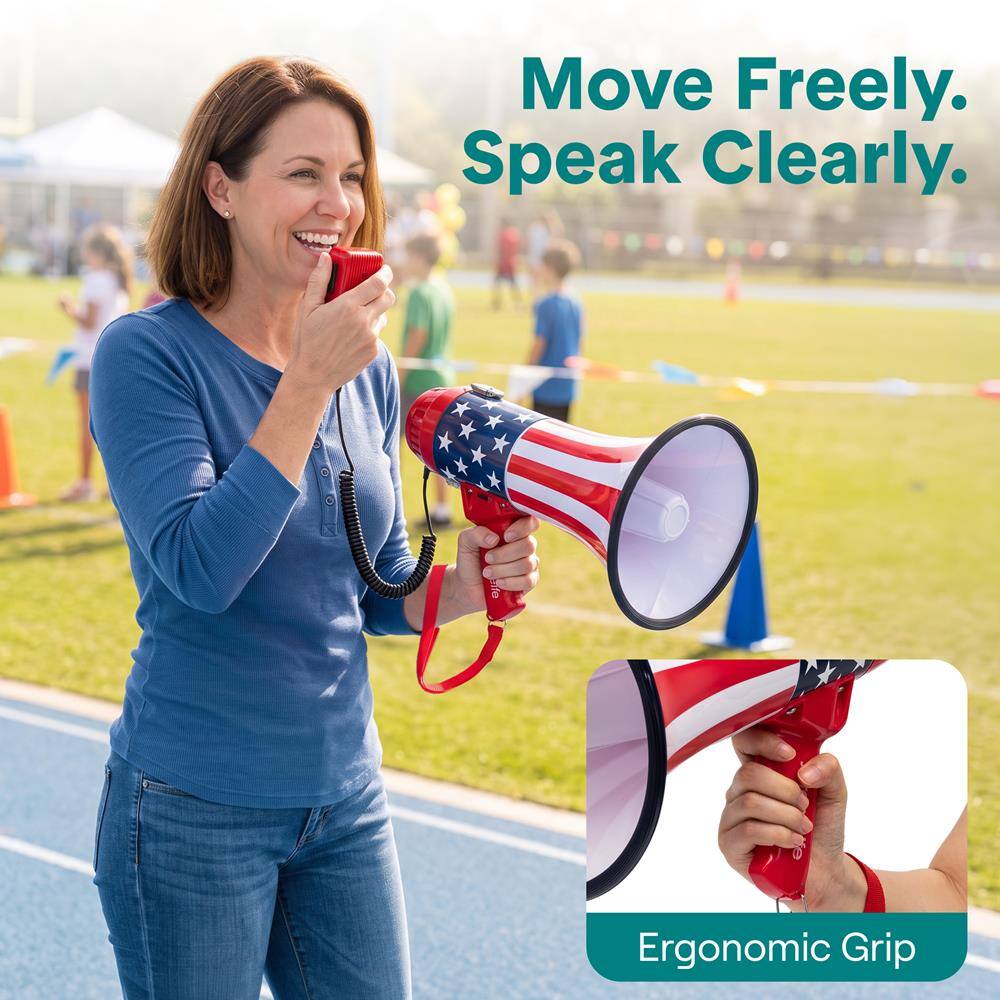 Move Freely. Speak Clearly.

Ergonomic Grip