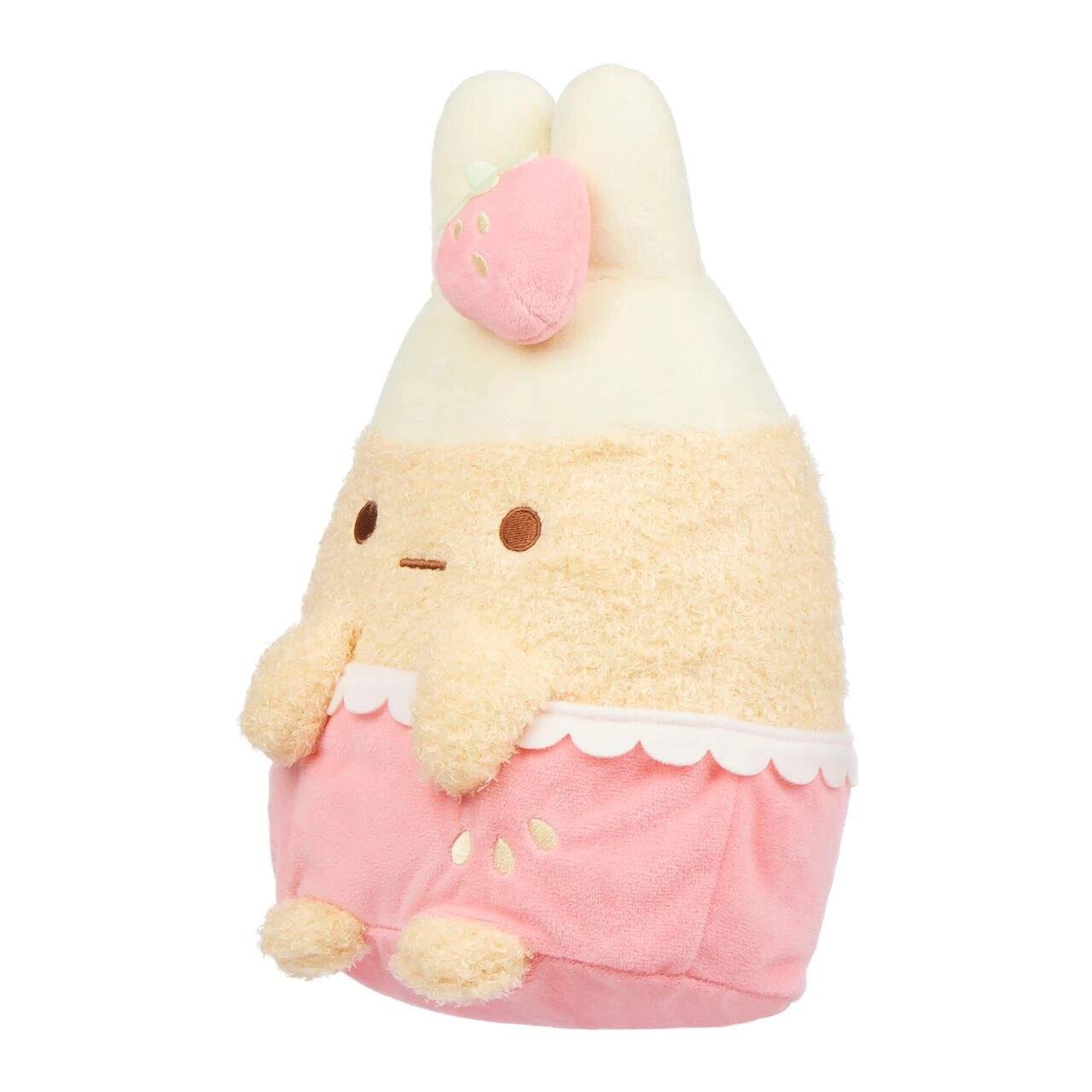 Alt View 4. Sumikkogurashi - Sumikkogurashi: Tapioca San-X Original Strawberry Series Plush.