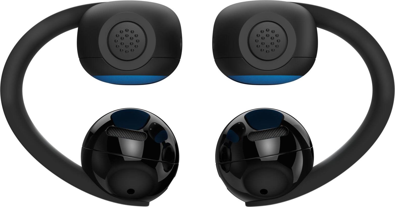 Alt View 2. Bose - Bose Sport Open Earbuds Wireless Bluetooth Open-ear Running Earbuds with Secure Fit, and IP54 Sweat Resistance - Black.