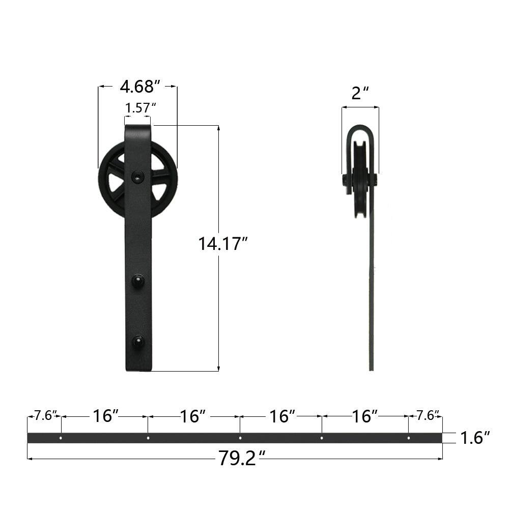4.68"  
1.57"  
2"  
14.17"  
-7.6"  
16"  
16"  
16"  
79.2"  
16"  
-7.6"  
1.6"
