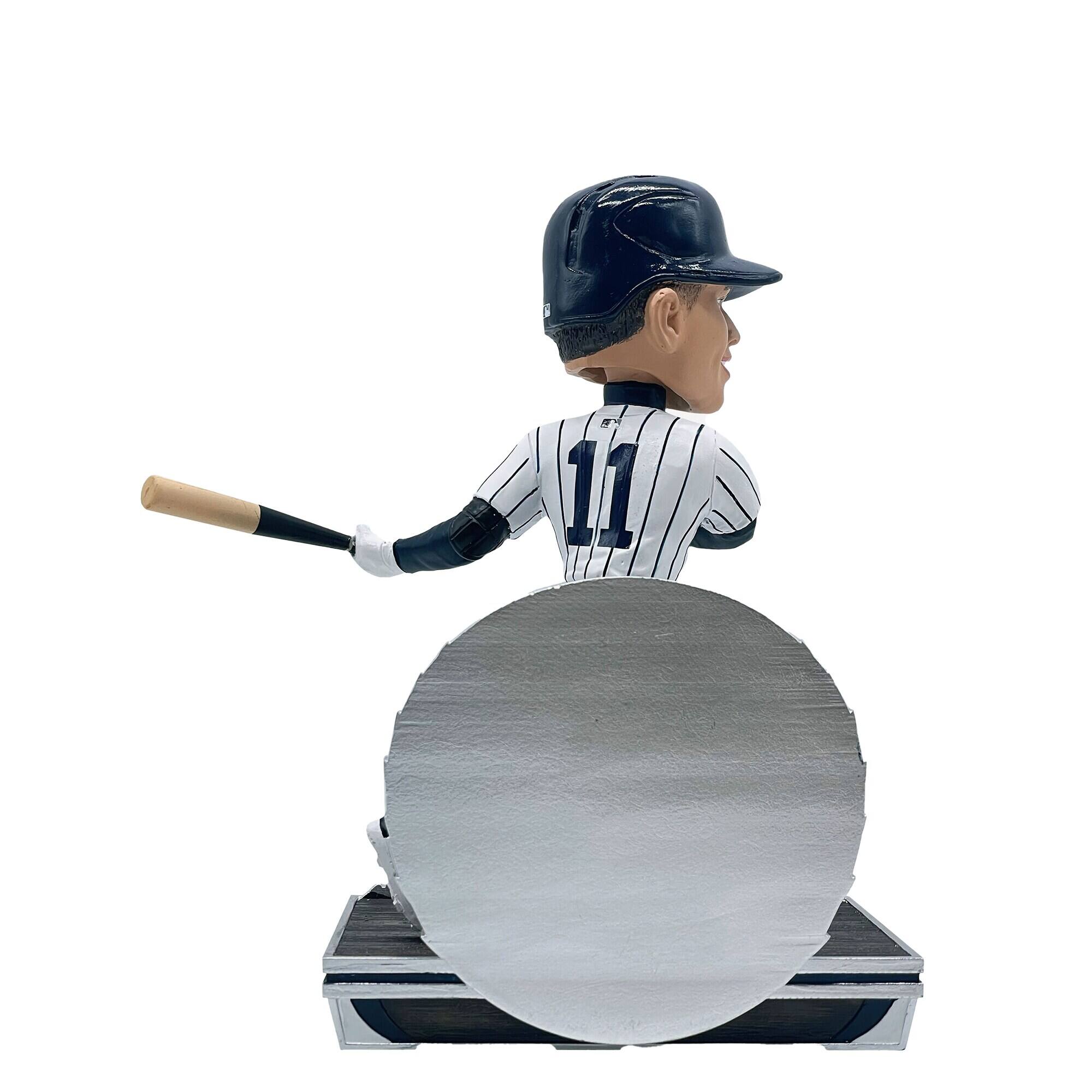 Alt View 1. FOCO - Anthony Volpe New York Yankees 8" Exclusive Elite Icon Bobblehead - Multicolor.