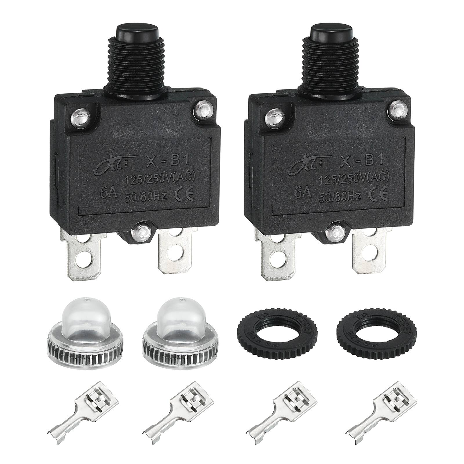 KE X-B1 125/250V(AC) 6A 50/60Hz CE