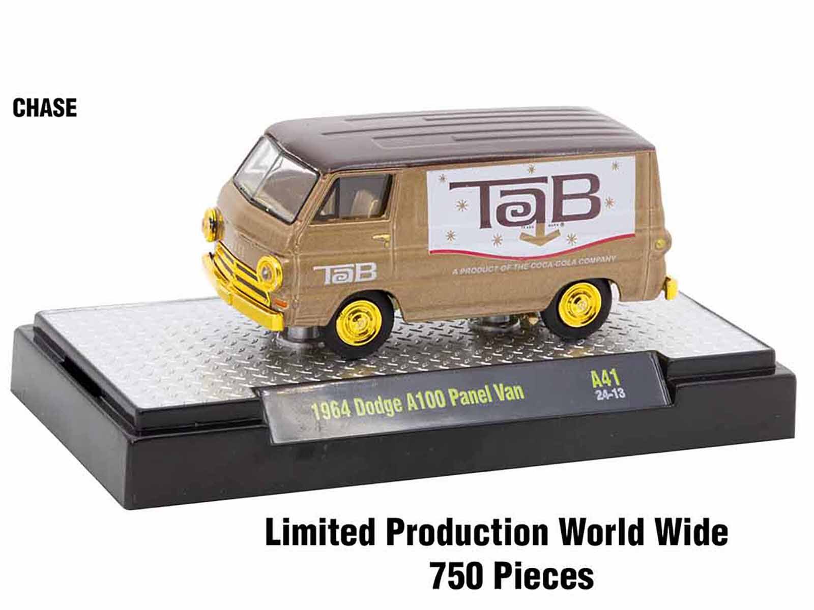 CHASE  
A PRODUCT OF THE COCA-COLA COMPANY  
1964 Dodge A100 Panel Van  
Limited Production World Wide  
750 Pieces
