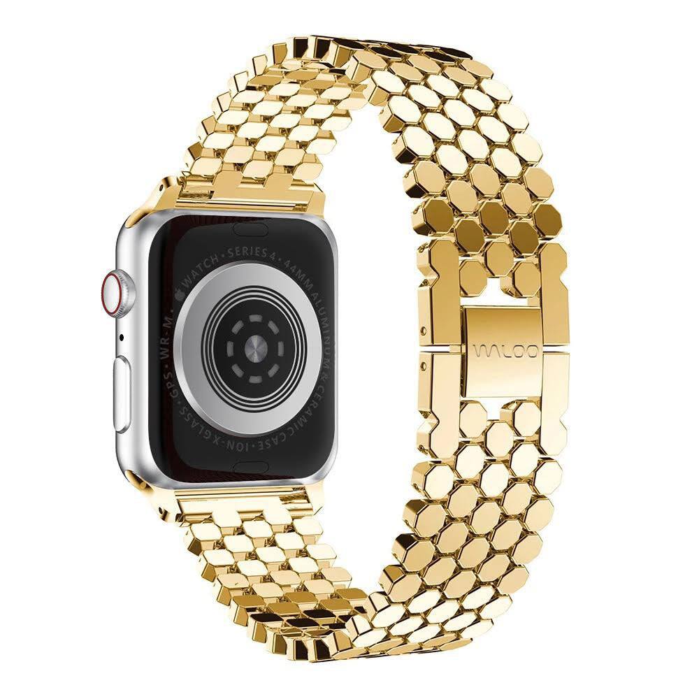 Waloo Honeycomb Pattern Band For Apple Watch Rose Gold - Best Buy