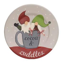 BreeBe - Cocoa & Cuddles Gnome Duo Plate - Multicolor