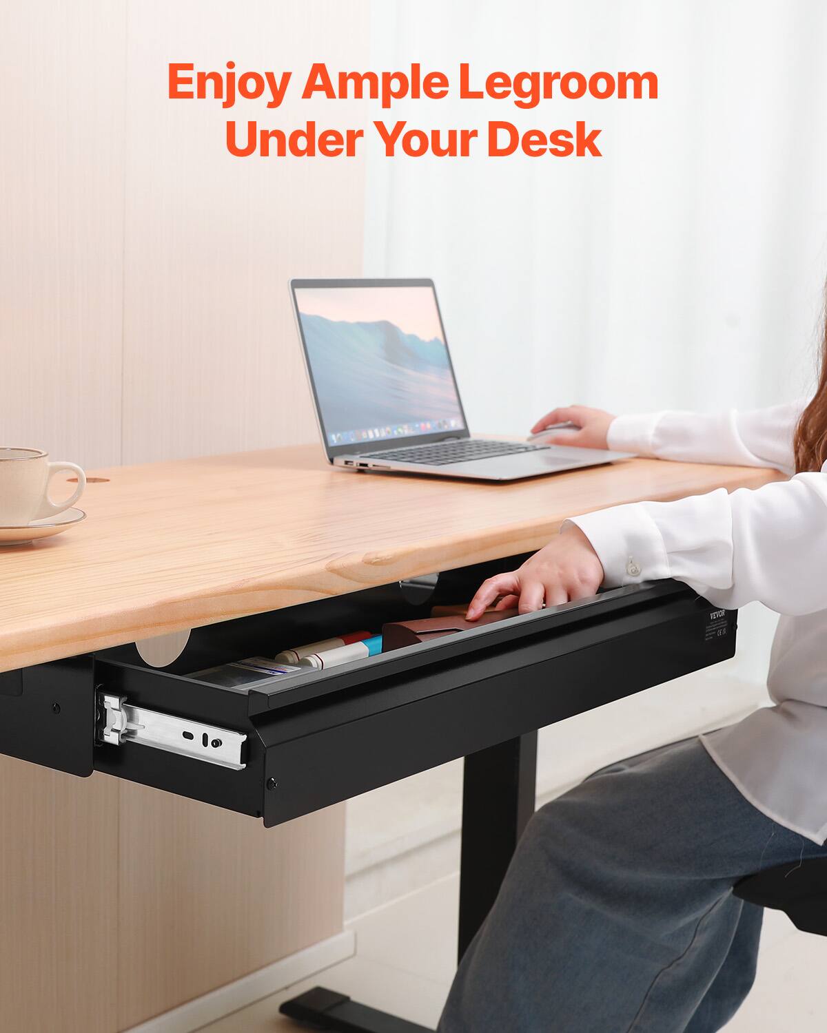 Enjoy Ample Legroom Under Your Desk