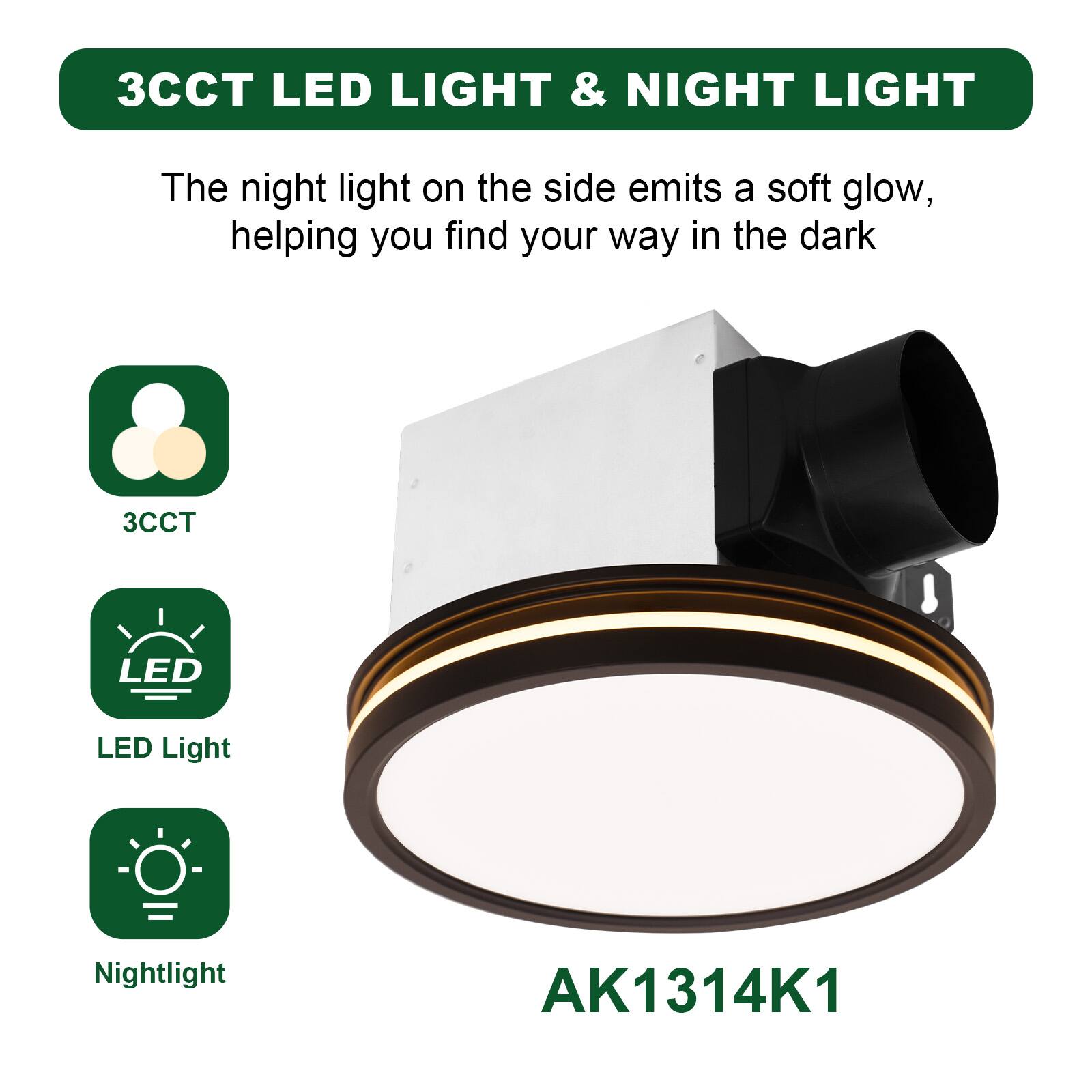3CCT LED LIGHT & NIGHT LIGHT

The night light on the side emits a soft glow, helping you find your way in the dark

3CCT

LED Light

Nightlight

AK1314K1