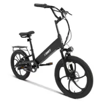 SWFT - R.X E-Bike w/ 25mi Max Operating Range & 20 mph Max Speed - Black - Front_Zoom