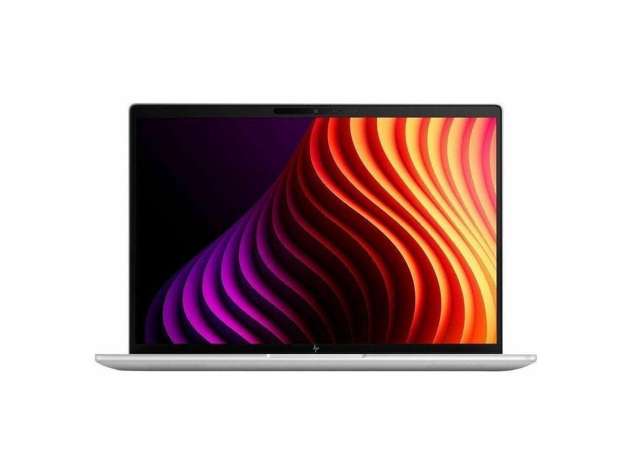 Alt View 1. HP - HP EliteBook 8 G2i 14" Copilot+ PC Notebook - WUXGA - Intel Core Ultra 7 Series 3 355 - 16 GB - 512 GB SSD - English - Glacier Silver Aluminum.