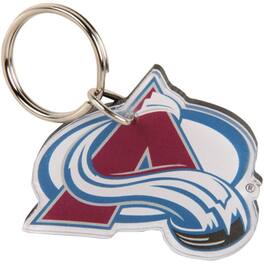 WinCraft - Colorado Avalanche High-Definition Acrylic Keychain - Multicolor