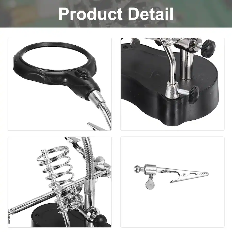 Uxcell PCB Circuit Board Holder Universal Holder For Adjustable Mobile Phone Repair And Soldering W 5 Kinds Of Ic 952908 Uxcell PCB Circuit Board Holder Universal Holder For Adjustable Mobile Phone Repair And Soldering W 5 Kinds Of Ic 952908