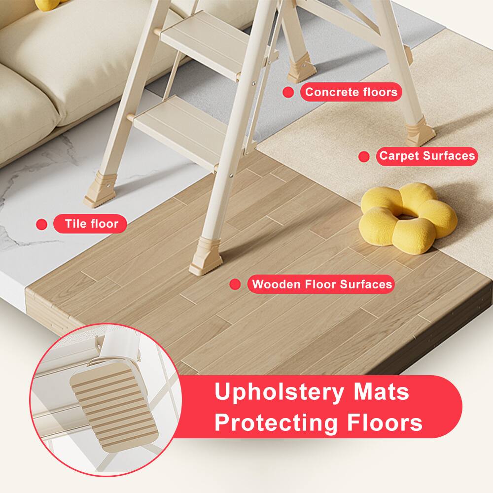 - Tile floor
- Concrete floors
- Carpet Surfaces
- Wooden Floor Surfaces

Upholstery Mats Protecting Floors